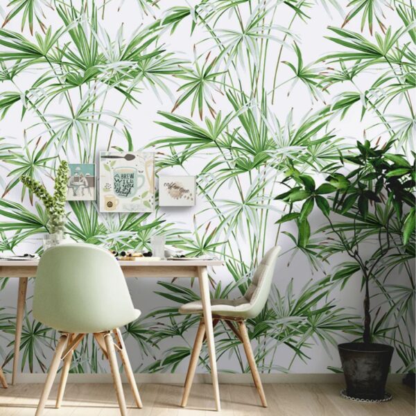 Palm Leaf Wallpaper