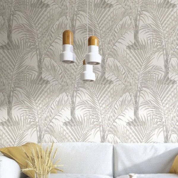 Tropical Palm Leaf Wallpaper
