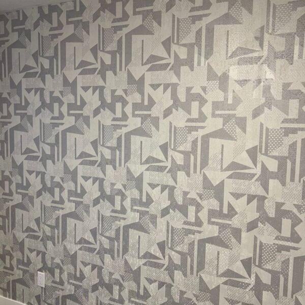 Feather Grey Wallpaper