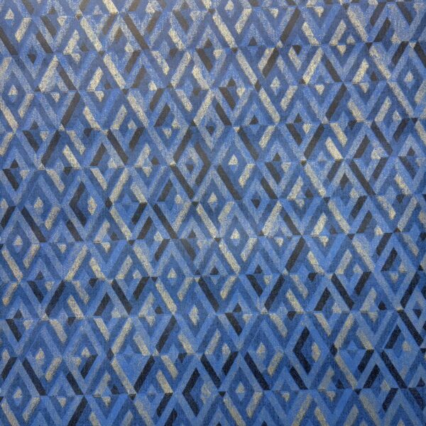 Indigo Weave Wallpaper