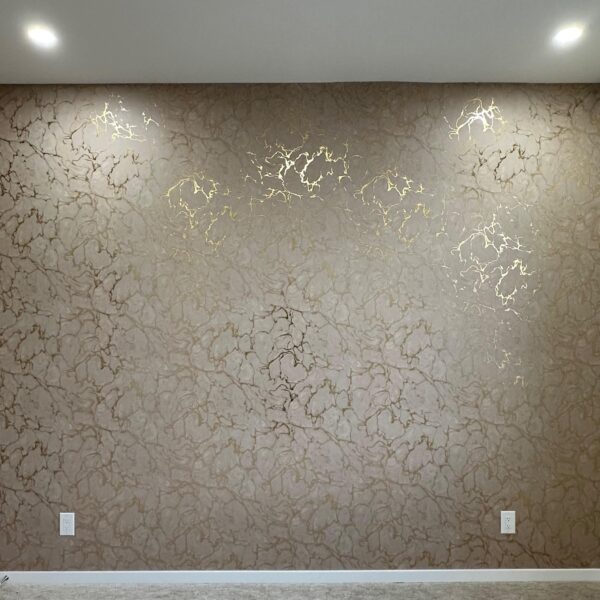 Aurelia Taupe Wallpaper