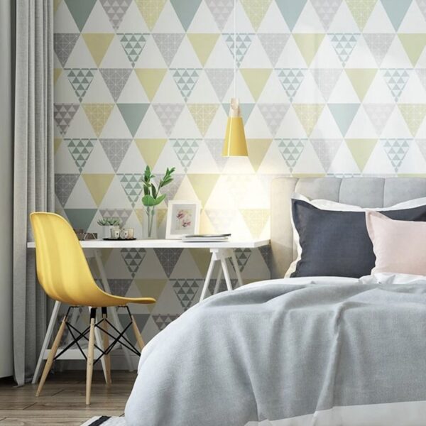 Nordic Triangle Calm Wallpaper