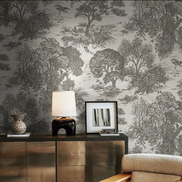 French Willow Wallpaper