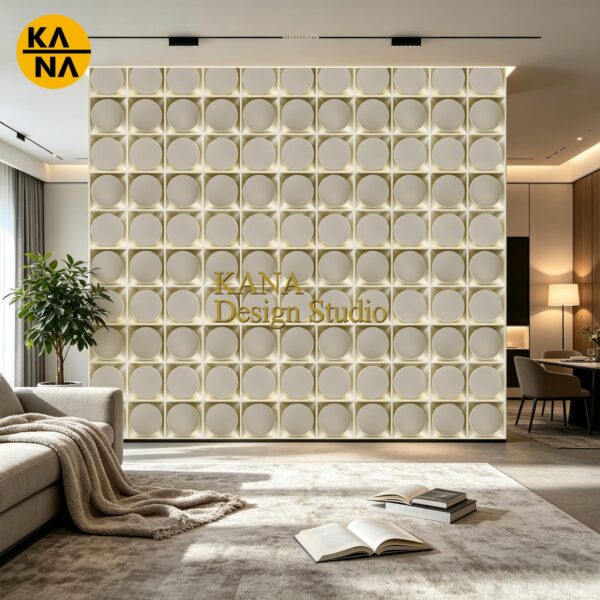 Moonstone Curve 3D Panel